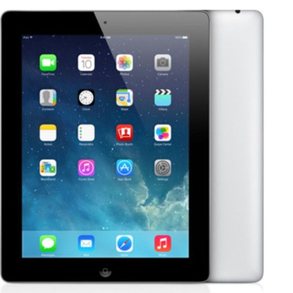 GUC iPad 2nd Generation with WiFi 9.7 Black/Silver with Cover Bundle MC769LL/A